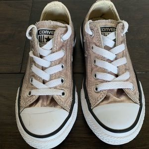 Metallic Gold Gold Converse